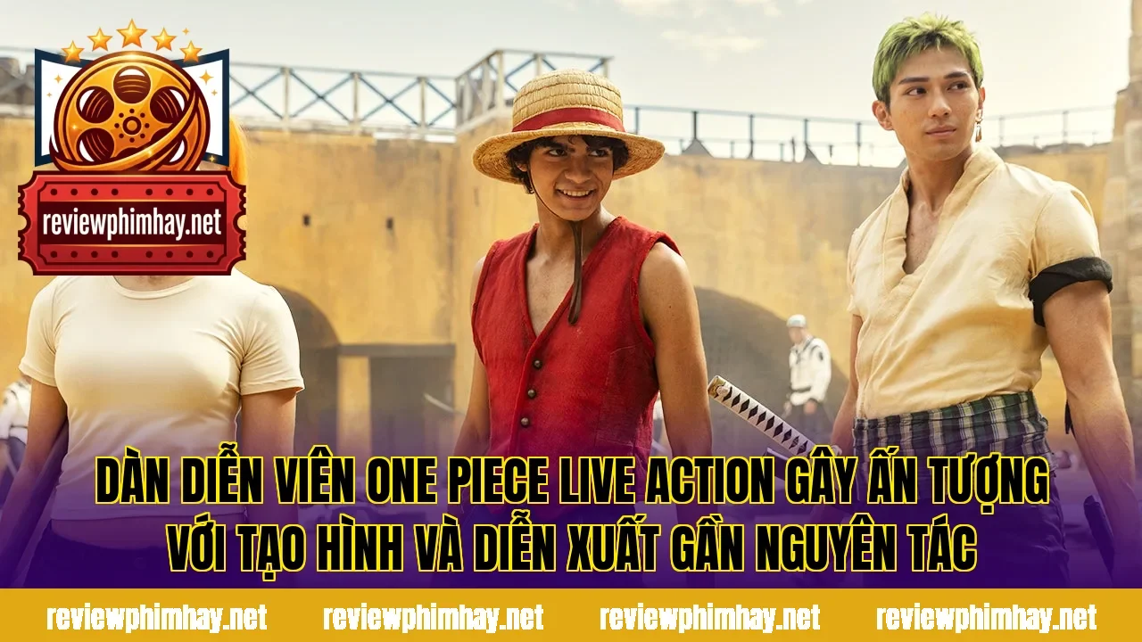 Dàn diễn viên One Piece Live Action gây ấn tượng với tạo hình và diễn xuất gần nguyên tác