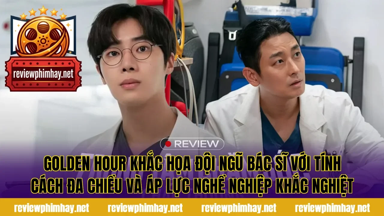 Golden Hour khắc họa đội ngũ bác sĩ với tính cách đa chiều và áp lực nghề nghiệp khắc nghiệt