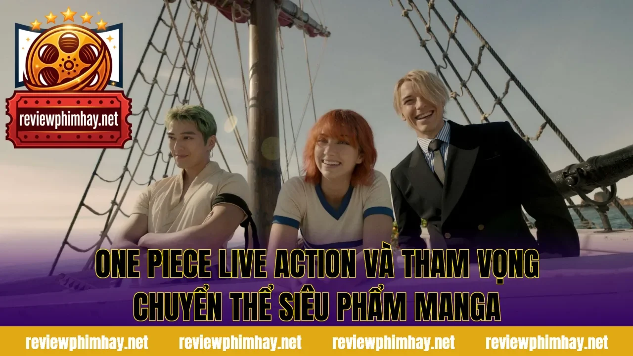 One piece live action và tham vọng chuyển thể siêu phẩm manga