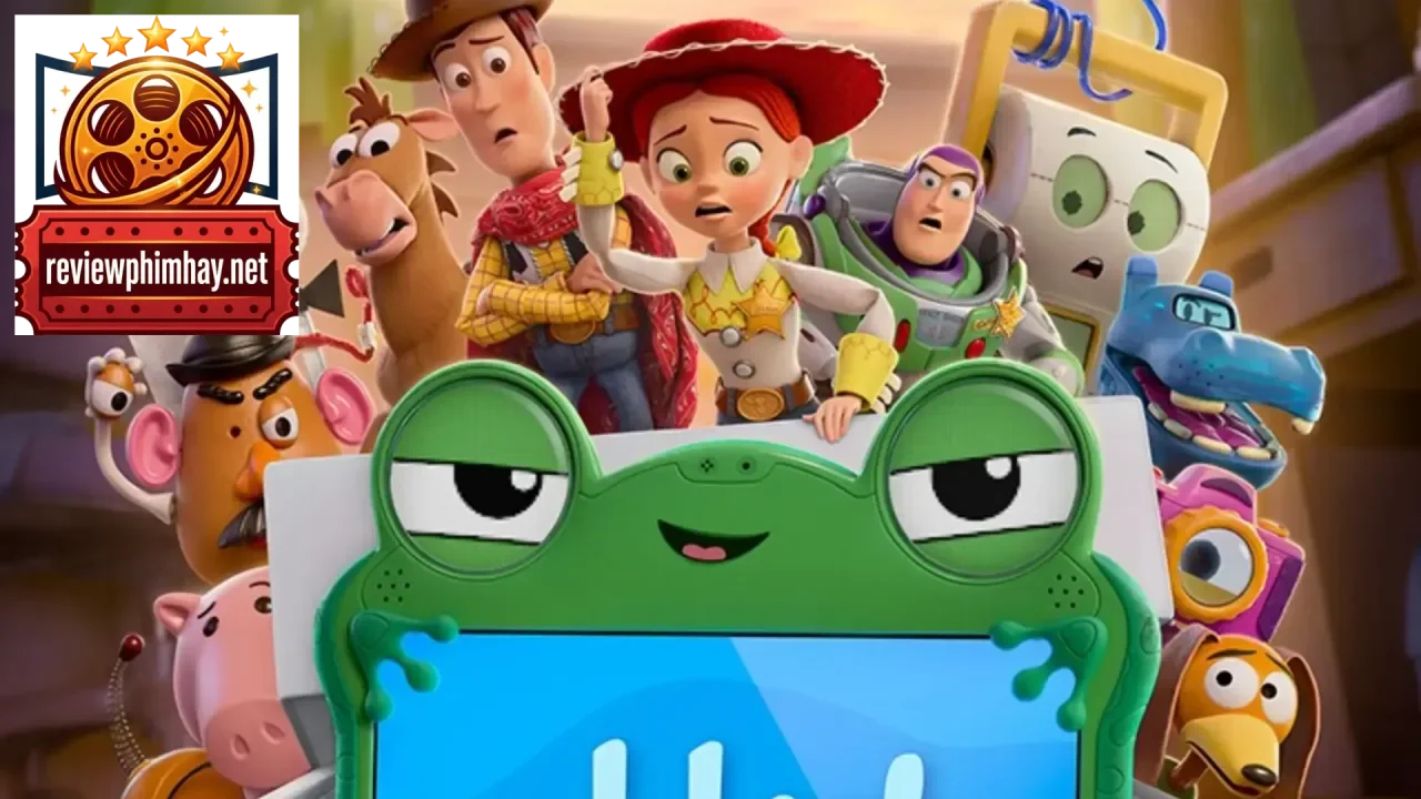 Cảnh trong Toy Story 5 giới thiệu nội dung mới và cuộc phiêu lưu của Woody, Buzz cùng những người bạn